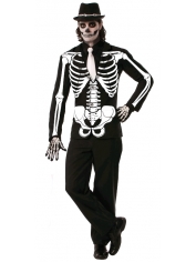 Skeleton Costume Skeleton Jacket - Mens Halloween Costumes